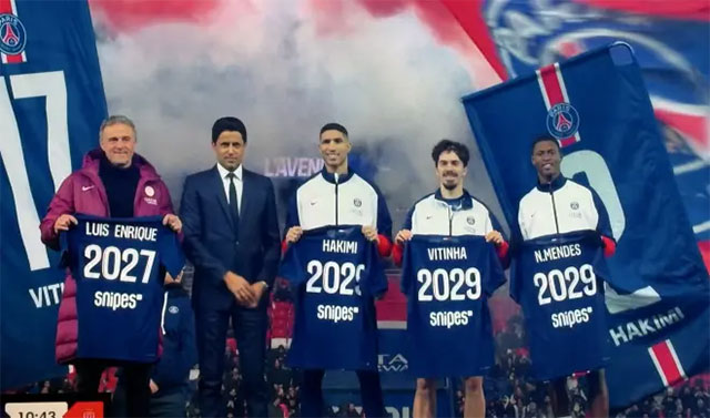 Thành tích của PSG dưới thời Luis Enrique